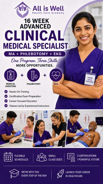 Advanced Clinical Medical Specialist program card