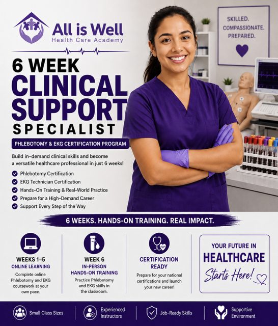 Clinical Support Specialist program card
