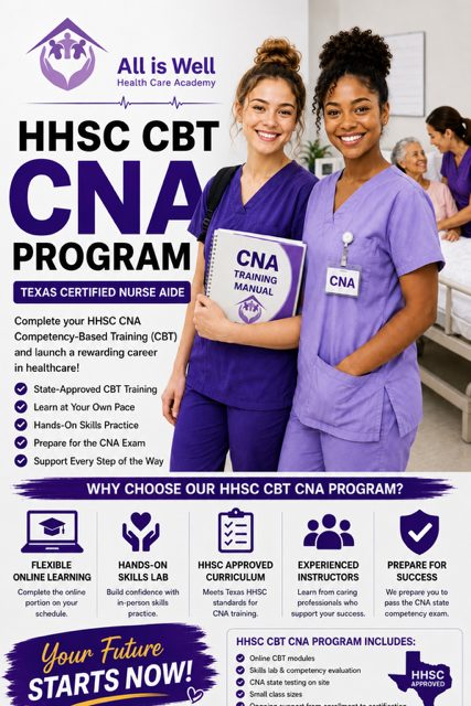 HHSC CBT CNA program card